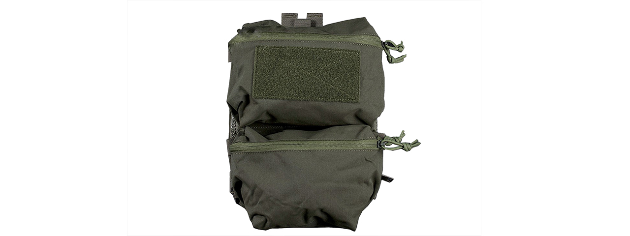 Tactical Back Panel Double Bag - (OD Green) - Click Image to Close