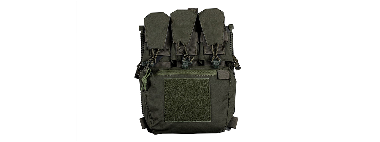 V5 PC Tactical Back Panel Supplement Attachment - (OD Green) - Click Image to Close