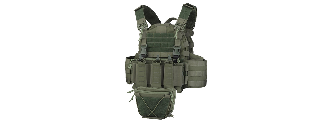 ARC Tactical Vest - (OD Green) - Click Image to Close