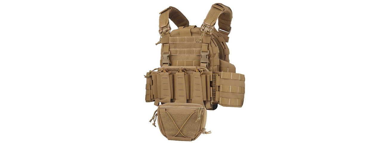 ARC Tactical Vest - (Tan) - Click Image to Close