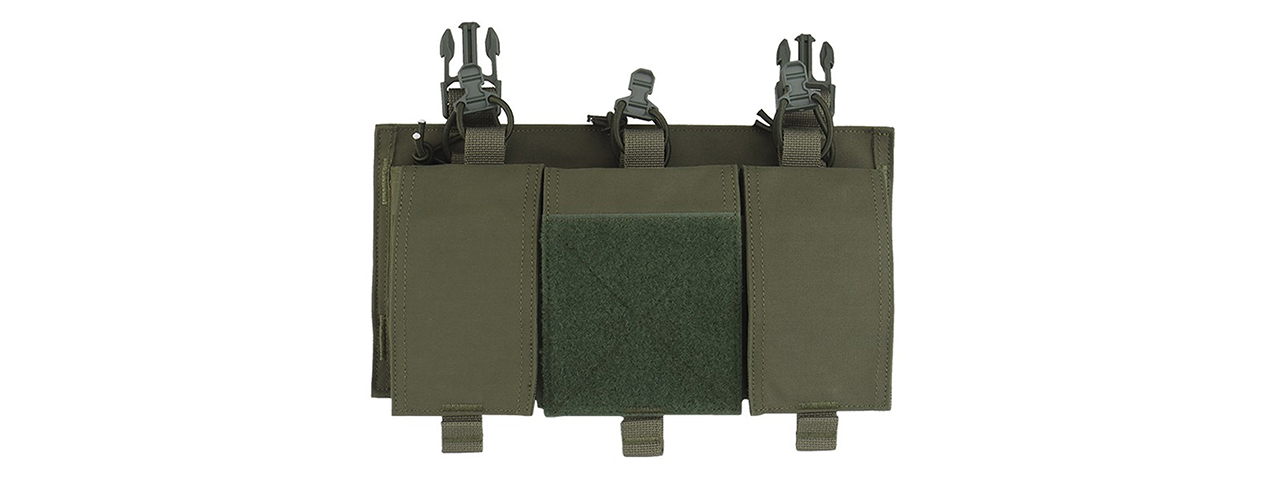 Multifunctional Quad Quick Panel Expansion Conversion Module For Tactical Vest - (OD Green) - Click Image to Close