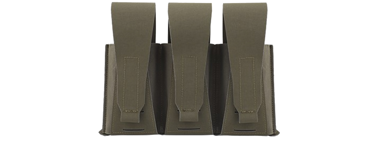 Multifunctional Triple Mag Pouches - (OD Green) - Click Image to Close