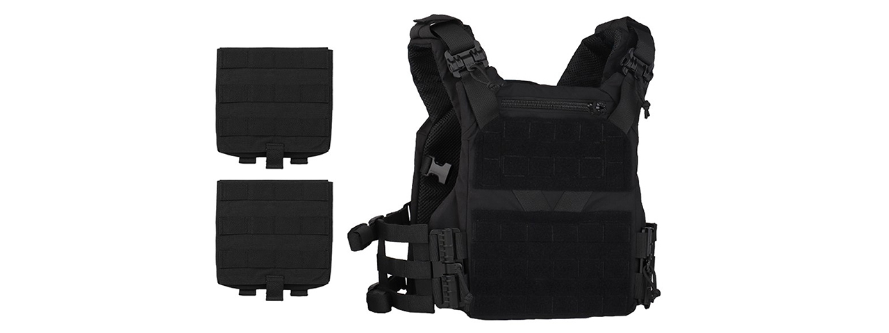 K19 Full-Size Tactical Plate Carrier - (Black) - Click Image to Close