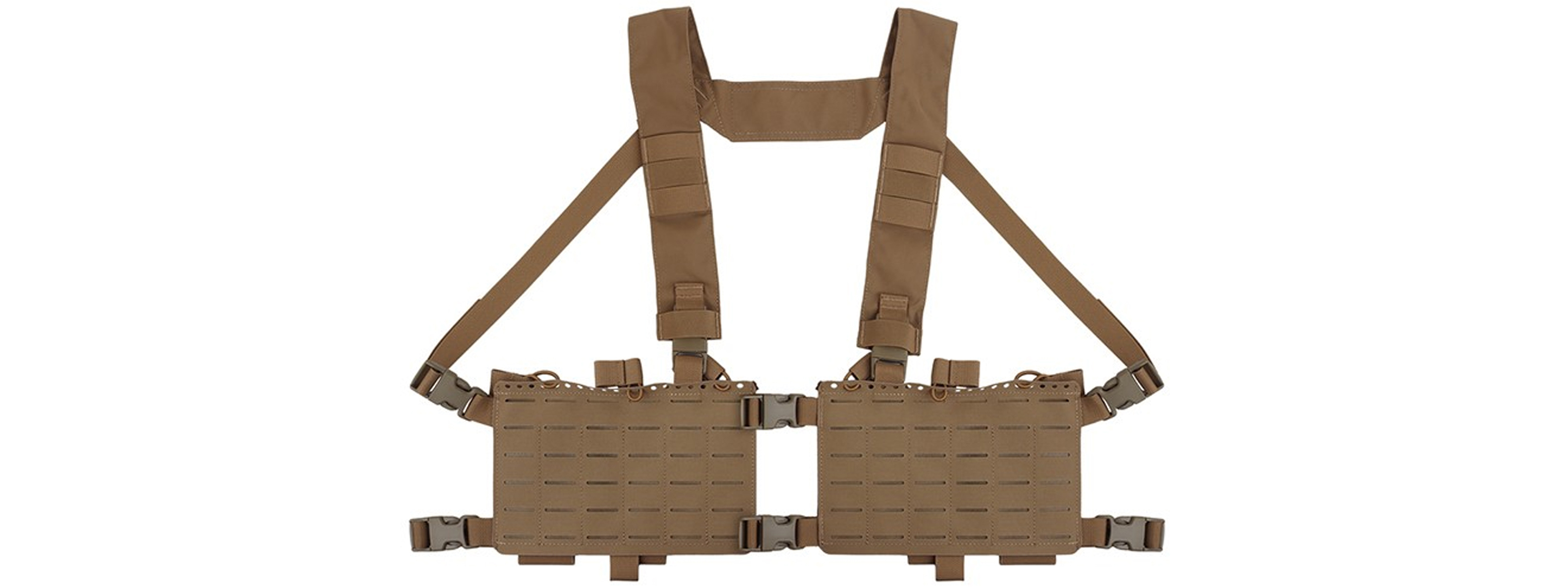 Tactical Alpha Chest Rig - (Tan) - Click Image to Close