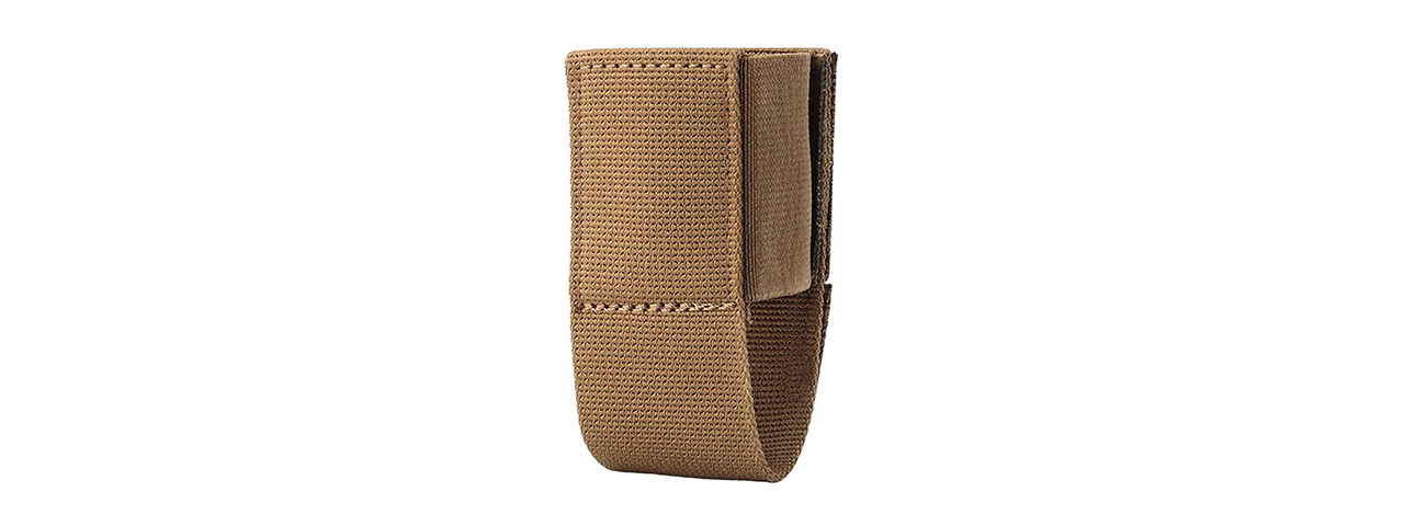 MOLLE Webbing Single Grenade Pouch - (Tan) - Click Image to Close