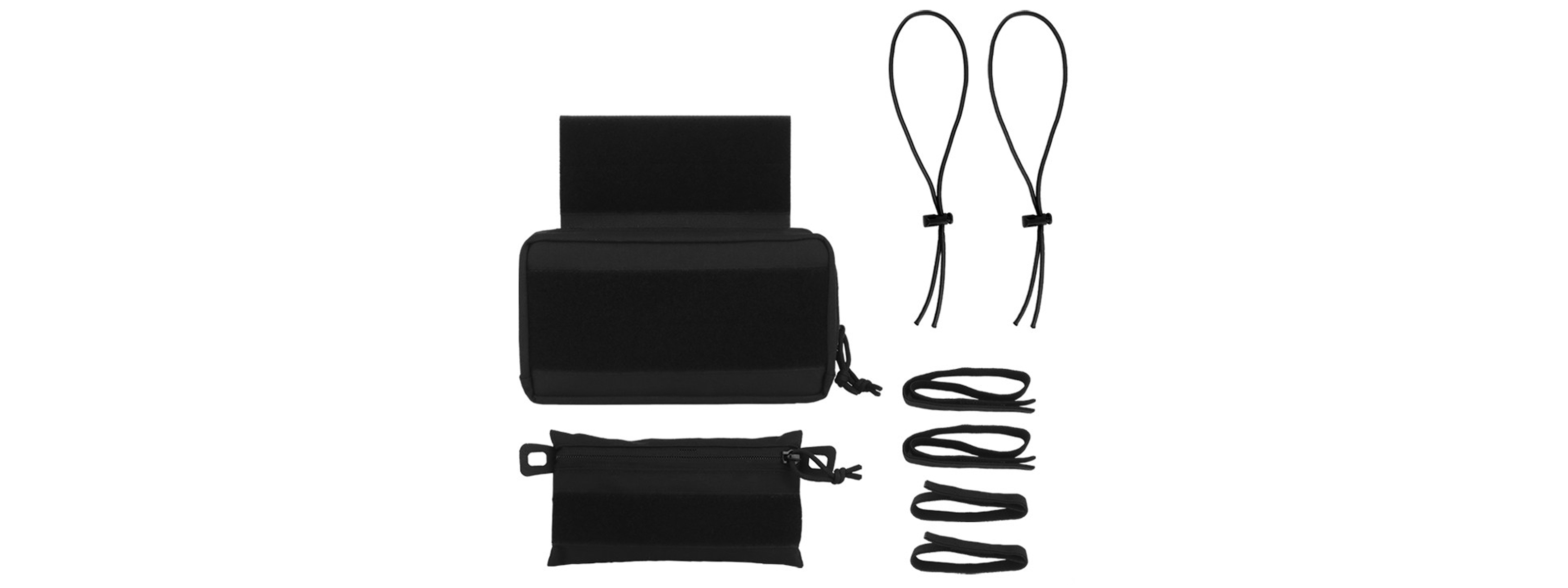 Modular Multifunctional Hanging Pouch - (Black) - Click Image to Close