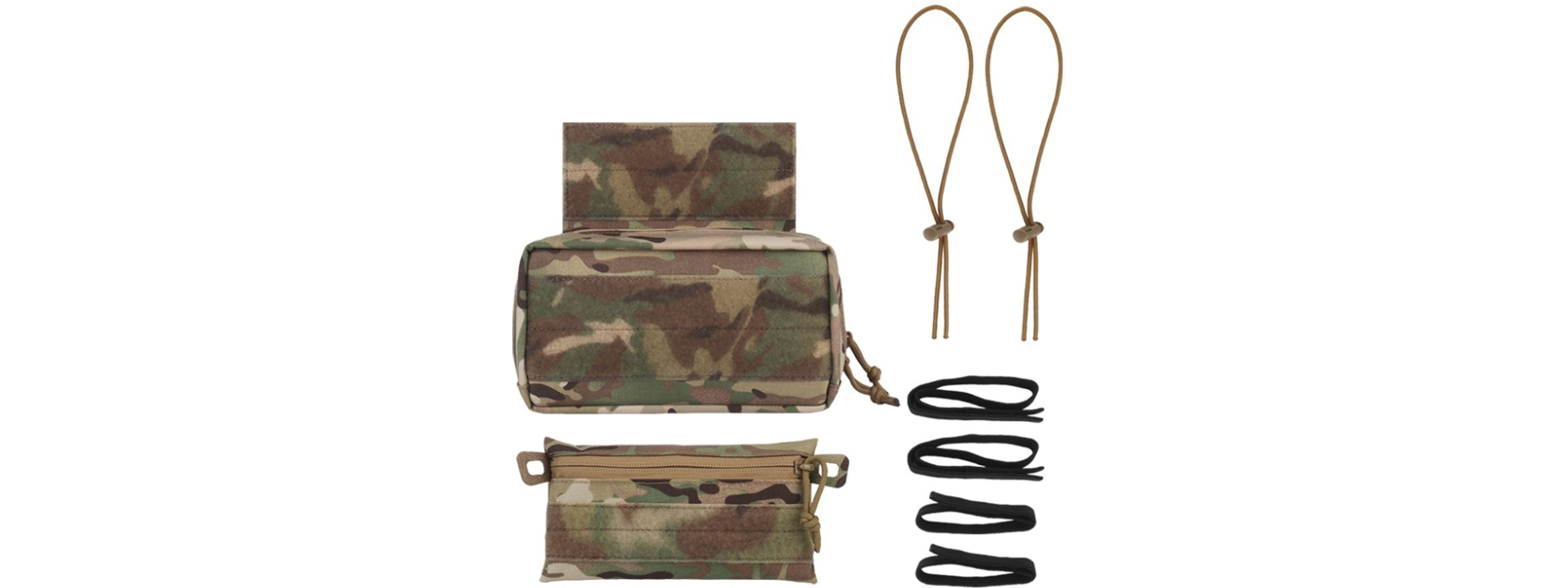 Modular Multifunctional Hanging Pouch - (Camo) - Click Image to Close