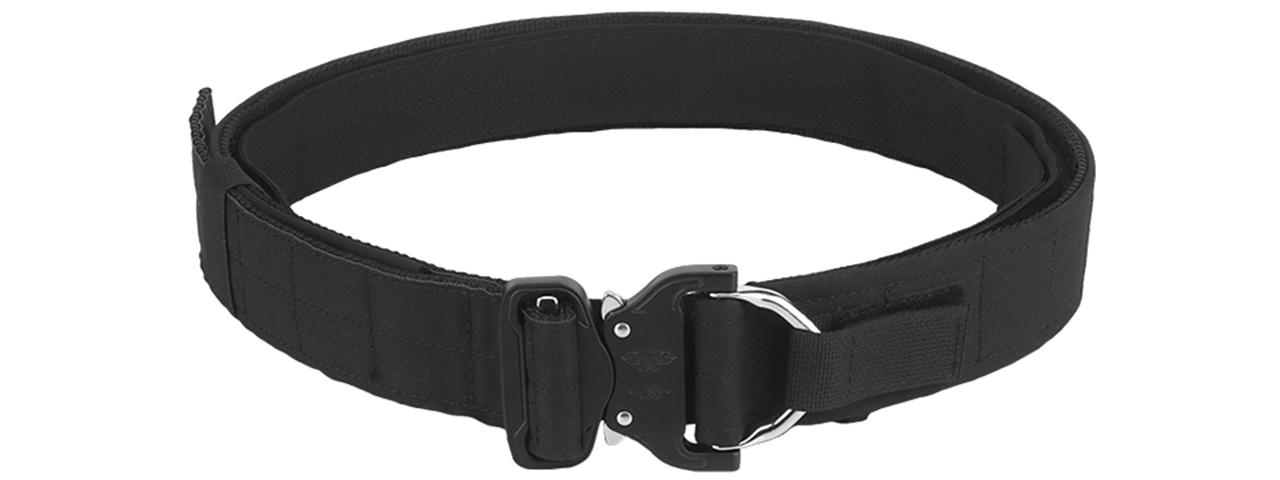 Contactor Tactical Belt - (Black) - Click Image to Close