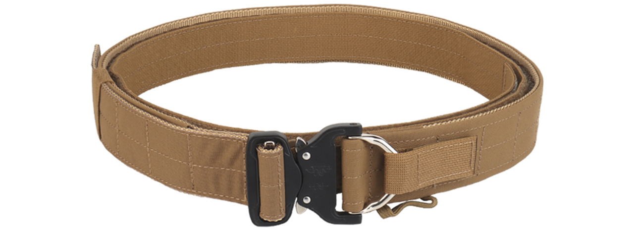 Contactor Tactical Belt - (Tan) - Click Image to Close