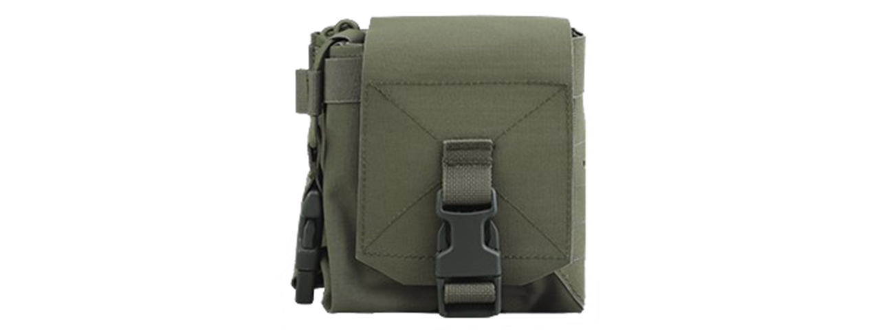 Large Multi-Functional Sub Pouch - (Ranger Green) - Click Image to Close