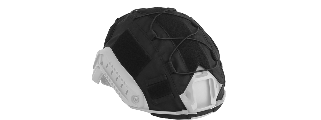 WST FAST Helmet Tactical Cover Large - (Black) - Click Image to Close