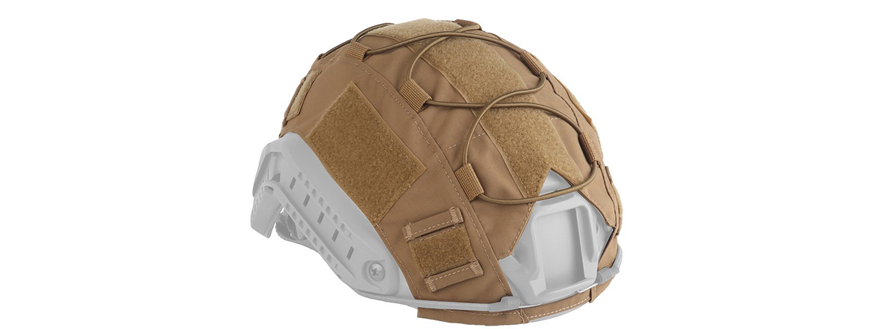 WST FAST Helmet Tactical Cover Large - (Tan) - Click Image to Close