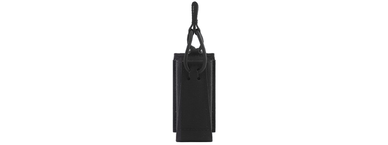 Tactical Assaulter Single Pistol Mag Pouch - (Black) - Click Image to Close