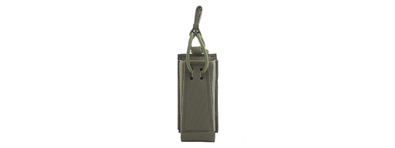 Tactical Assaulter Single Pistol Mag Pouch - (Ranger Green) - Click Image to Close