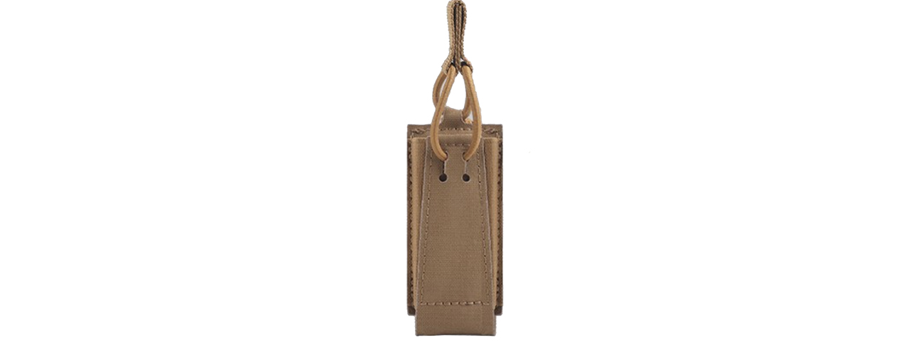 Tactical Assaulter Single Pistol Mag Pouch - (Tan) - Click Image to Close