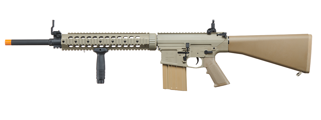 Classic Army M110 CA-25 AEG Sniper Airsoft Rifle - (Tan) - Click Image to Close