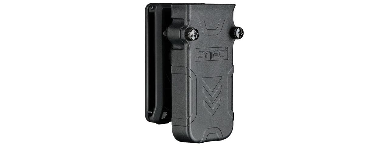 Cytac Universal Single Mag Pouch Fits 9mm/.40/.45 - (Black) - Click Image to Close