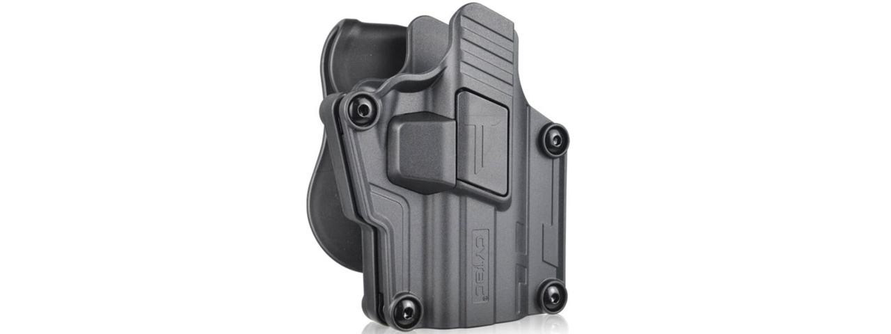 CYTAC Mega-Fit GEN 2 Hardshell Holster - (Black) - Click Image to Close