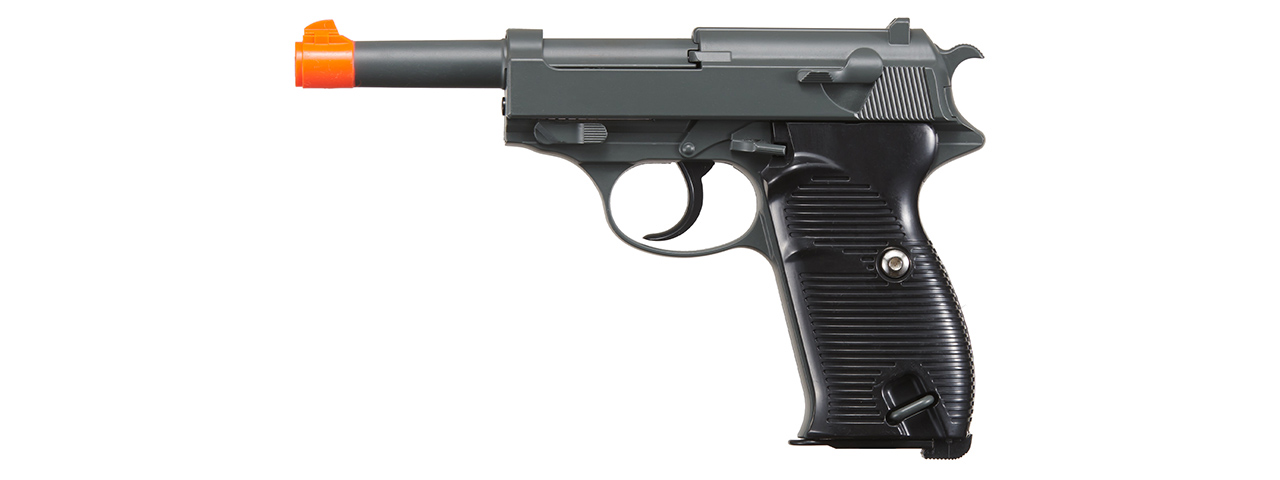 Galaxy G21 Airsoft Metal Spring Pistol - (Gray) - Click Image to Close