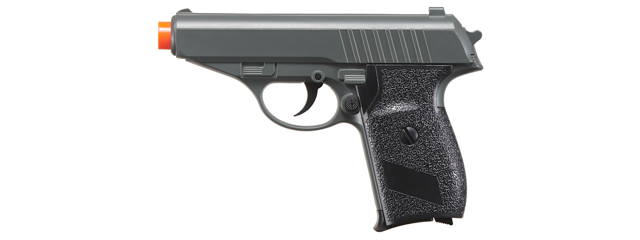 Galaxy G3 Metal Spring Powered Airsoft Pistol - (Gray) - Click Image to Close