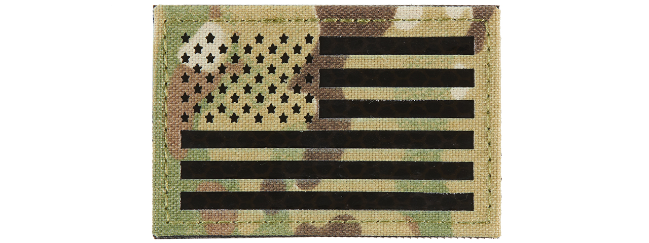 Glow In The Dark American Flag Patch - Click Image to Close