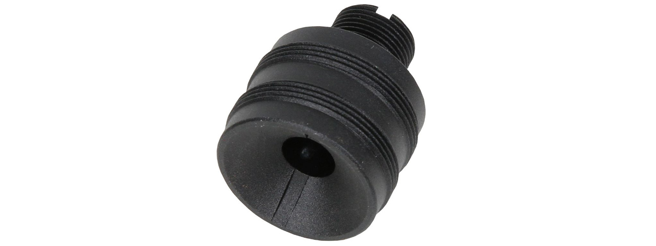 G&G Muzzle Adapter 14mm CCW For SSG-1 - (Black) - Click Image to Close