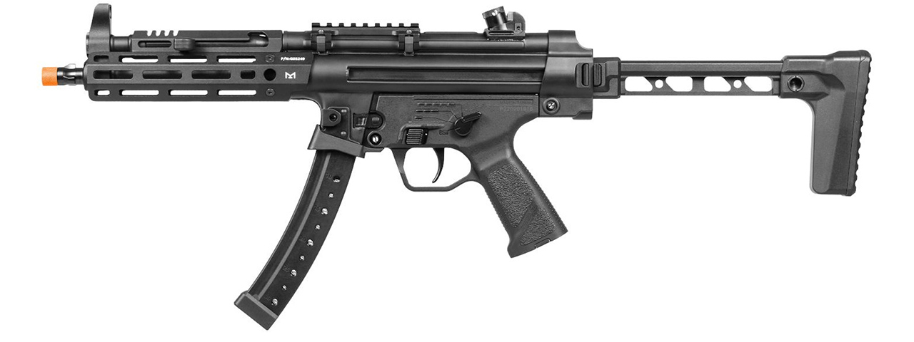 G&G TGM R5 ETU Airsoft SMG - (Black) - Click Image to Close