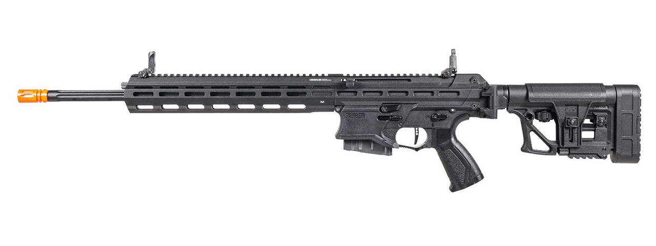 G&G TR80 DMR AEG Semi-Auto Airsoft Rifle - (Black) - Click Image to Close