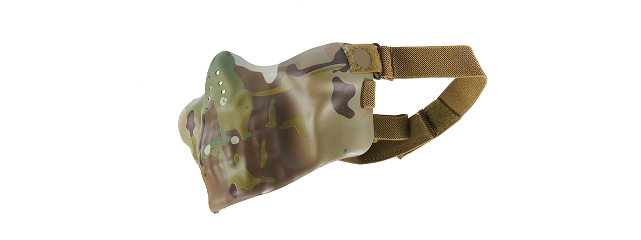 TMC Airsoft Nylon Lower Half Face Mask Accessory - MC - Click Image to Close