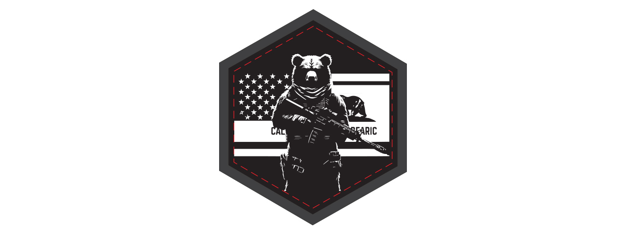 Bear Arms PVC Patch - Click Image to Close