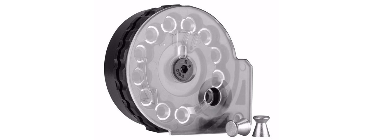 Umarex Komplete NCR .177 Caliber 12 Shot Air Rifle Magazine - (Black) - Click Image to Close