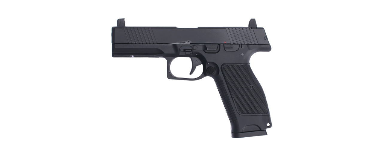 Kizuna Works MKW Full Sized Gas Blowback Airsoft Pistol - (Black) - Click Image to Close