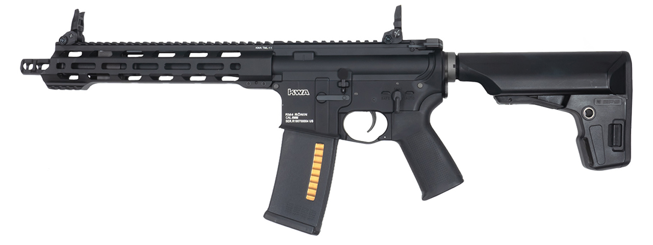 KWA Ronin T10 AEG Recoil Rifle - (Black) - Click Image to Close