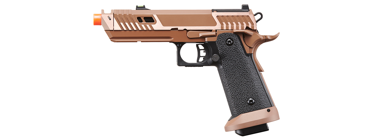 KLI Sahara Viper CO2 GBB Pistol W/ 3PC Adapter Plates - (Bronze) - Click Image to Close