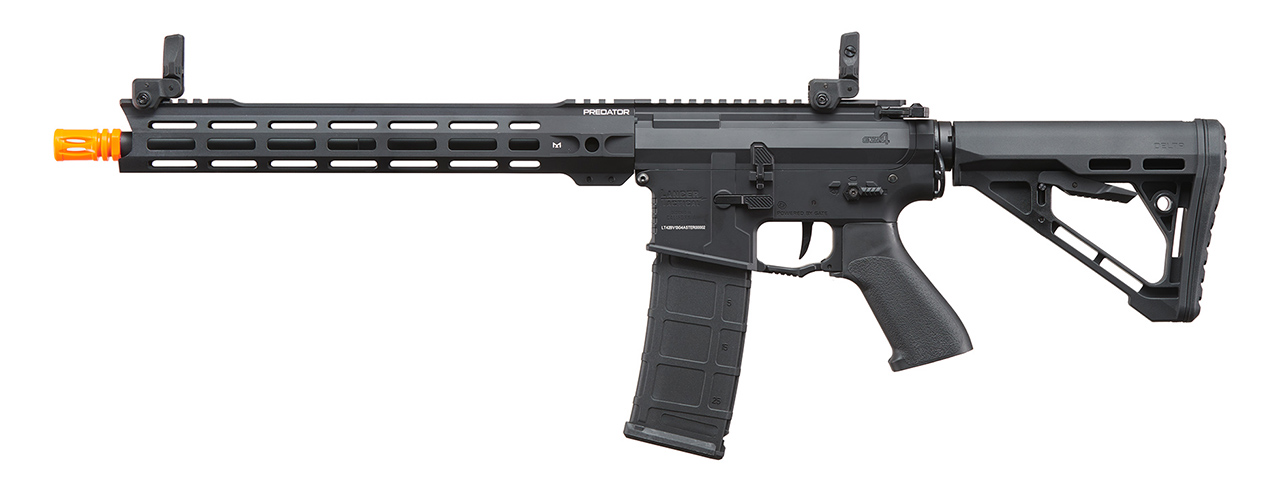 Lancer Tactical Gen 4 Predator 13" Carbine AEG w/ Nebula II ETU (Black) - Click Image to Close