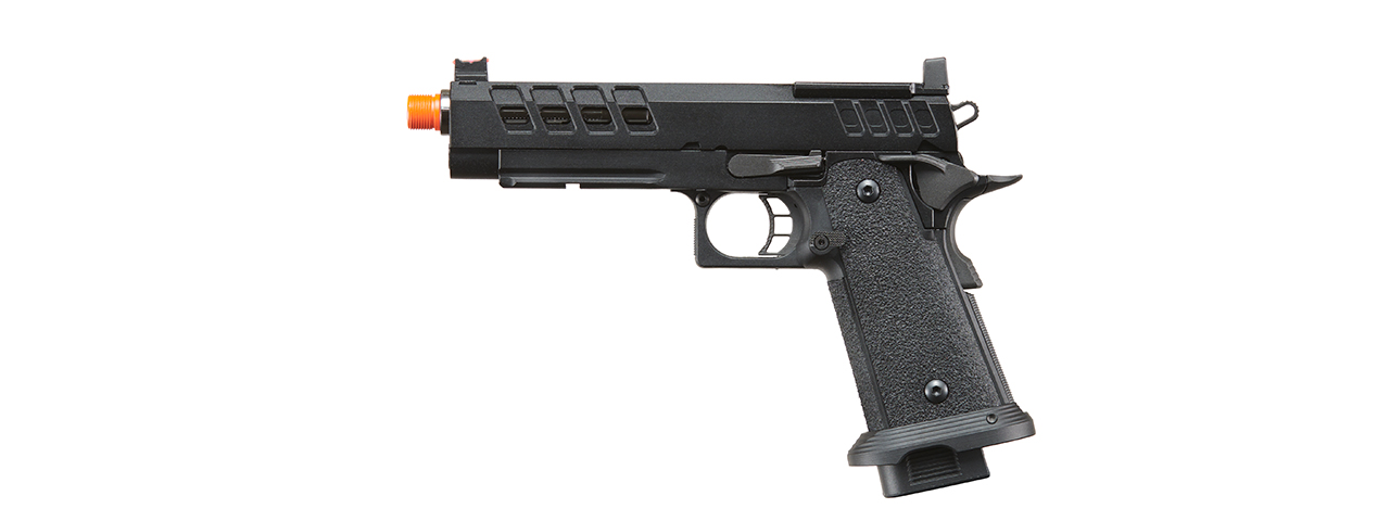 Lancer Tactical Heracles Hi-Capa Gas Blowback Airsoft Pistol - (Black) - Click Image to Close