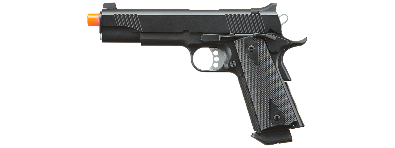 VFC 1911 Kimber Lapd Swat Custom II Airsoft Pistol - (Black) - Click Image to Close