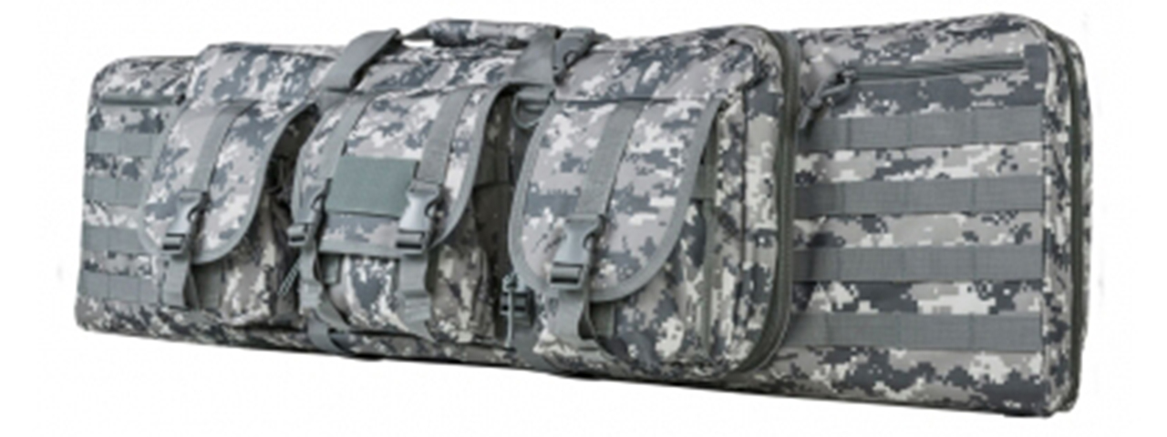 NcStar VISM 42" MOLLE Tactical Airsoft Double Carbine Case - (Digital Camo) - Click Image to Close