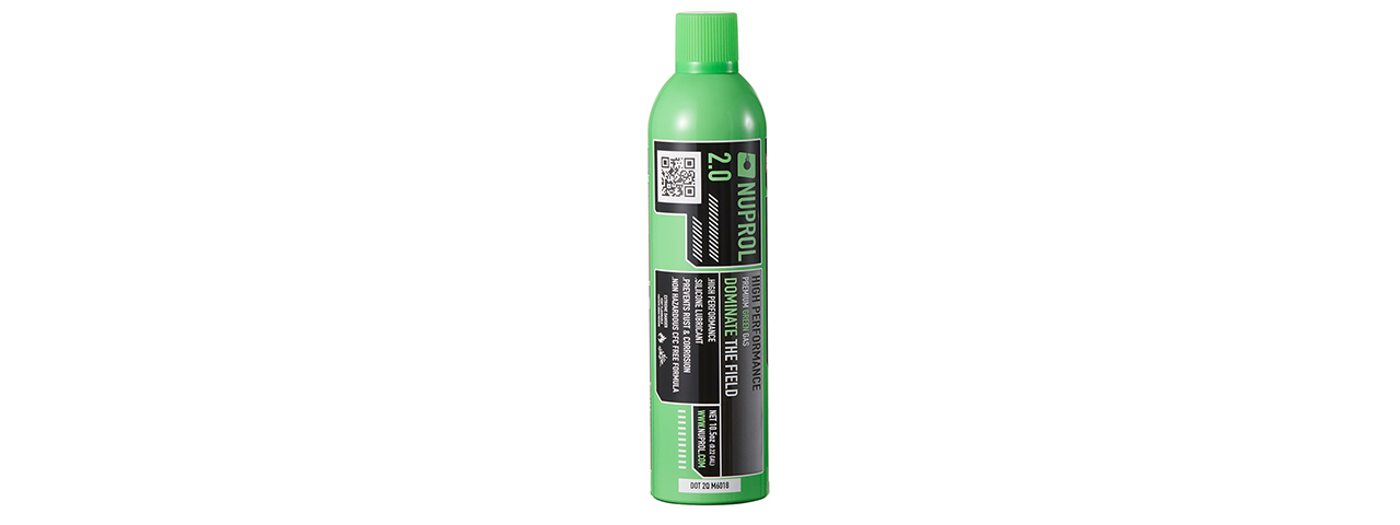 Nuprol 2.0 High Performance Premium Green Gas - (600ml) - Click Image to Close