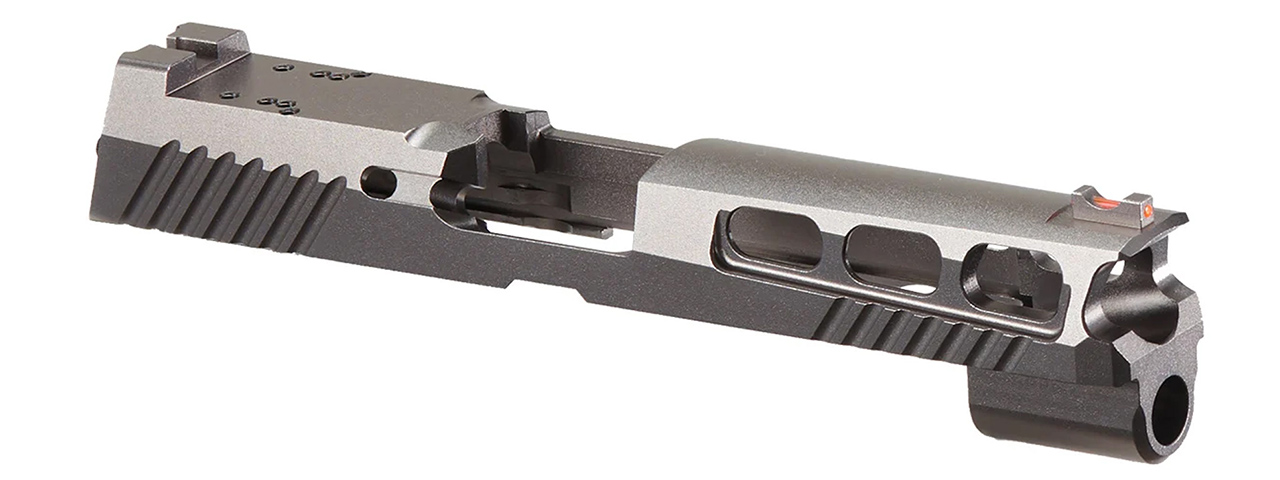 PH+ Sig Sauer P320/M17 Full Metal Slide - (Silver) - Click Image to Close