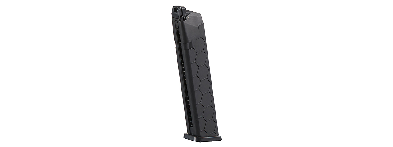 PH+ 35RD Magazine For Umarex Glock & G Series GBB Airsoft Pistols - (Black) - Click Image to Close