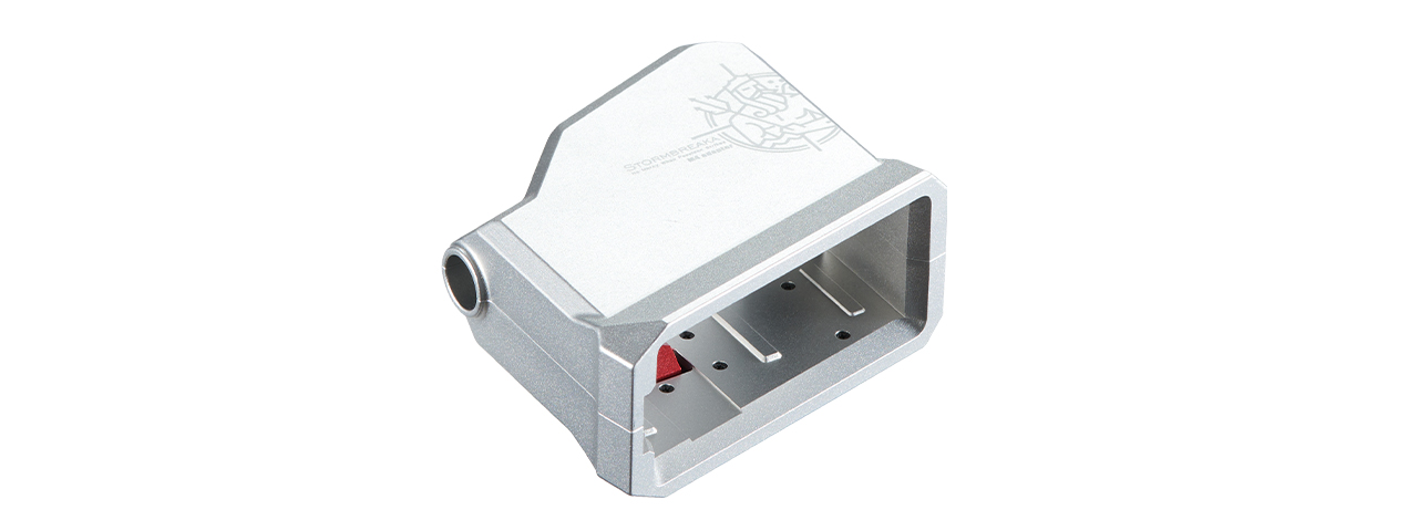 Poseidon Stormbreaka GBB M4 HPA Adapter For Glock - (Silver) - Click Image to Close