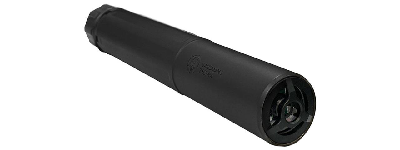 PTS Dead Air Sandman Mock Suppressor w/ Tracer Unit - (Long/Black) - Click Image to Close