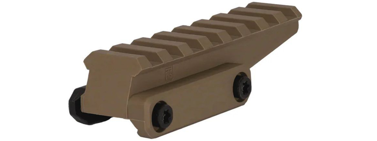 PTS Syndicate Unity Tactical Fast Optic 20mm Riser - (Dark Earth) - Click Image to Close