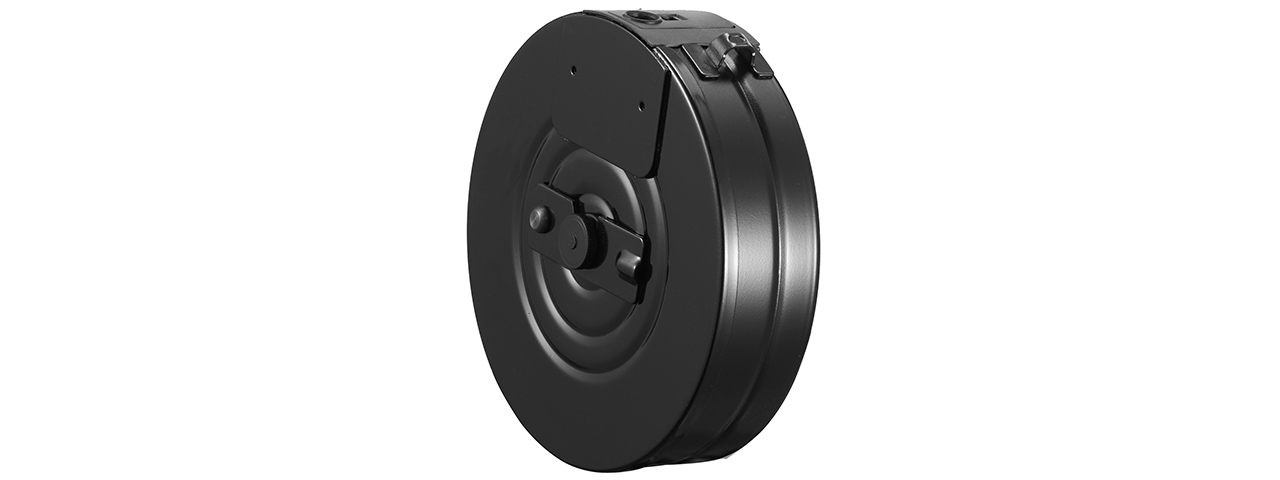 S&T 2000 Round Drum Magazine for PPSH - (Black) - Click Image to Close