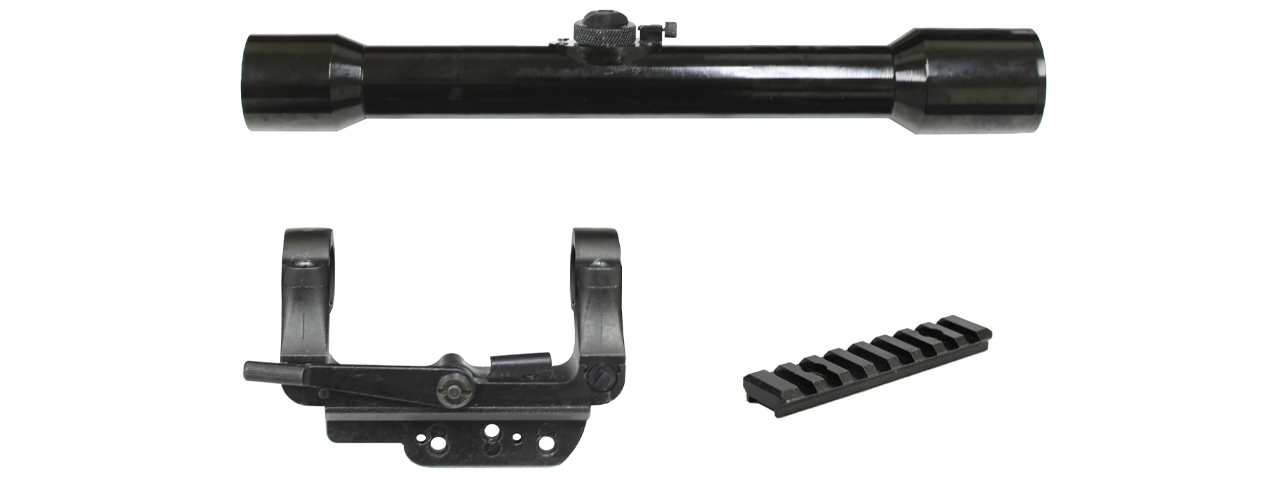 S&T ZF39 Type Scope & Side Mount Set For Kar98k - (Black) - Click Image to Close