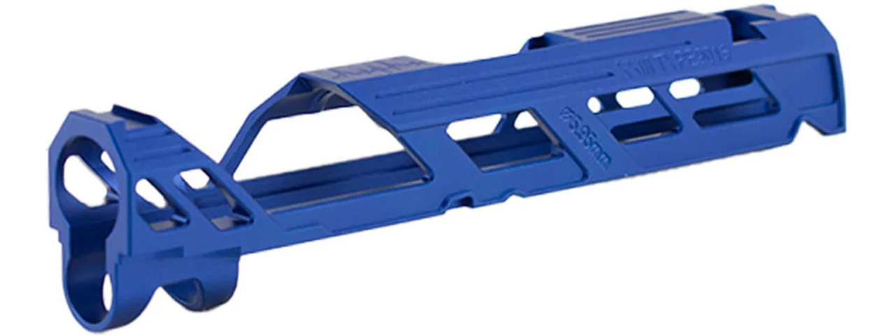 Dr. Black Aluminum Slide Type 901S for TM Hi-CAPA 4.3 GBB Pistols - (Blue) - Click Image to Close