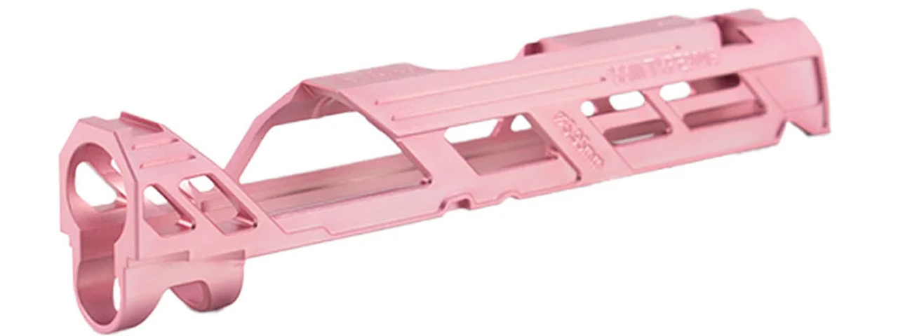 Dr. Black Aluminum Slide Type 901S for TM Hi-CAPA 4.3 GBB Pistols - (Pink) - Click Image to Close