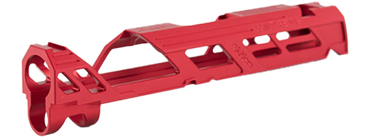 Dr. Black Aluminum Slide Type 901S for TM Hi-CAPA 4.3 GBB Pistols - (Red) - Click Image to Close