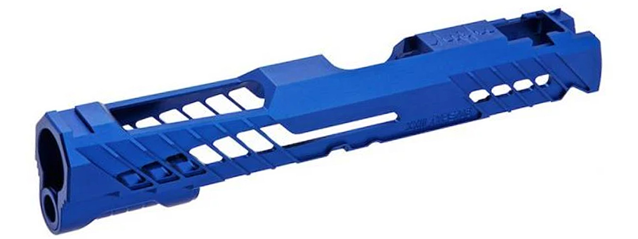 Dr. Black Aluminum Slide Type 706 for TM Hi-CAPA 5.1 GBB Pistols - (Blue) - Click Image to Close